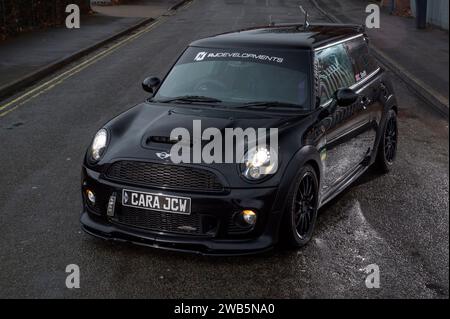 Modifiziertes R53 Mini Cooper S Hot Luch Car Stockfoto