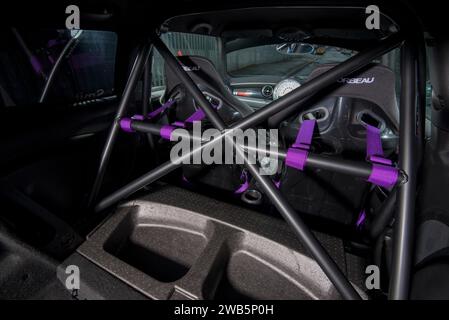 Modifiziertes R53 Mini Cooper S Hot Luch Car Stockfoto