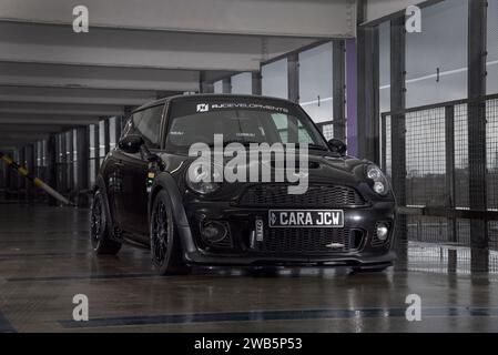 Modifiziertes R53 Mini Cooper S Hot Luch Car Stockfoto