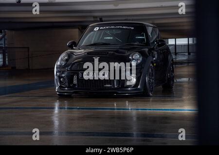 Modifiziertes R53 Mini Cooper S Hot Luch Car Stockfoto