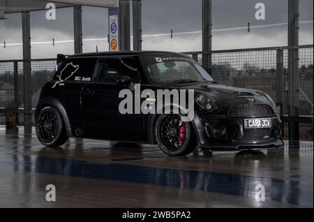 Modifiziertes R53 Mini Cooper S Hot Luch Car Stockfoto