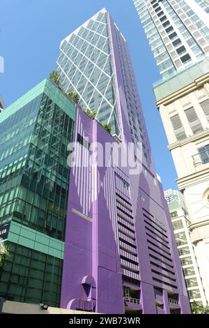 Das Mode Sathon Hotel an der Sathon Road in Bangkok, Thailand. Stockfoto