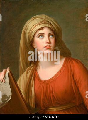 Elisabeth Vigée-Lebrun - Lady Hamilton als persischer Sibyl. Stockfoto