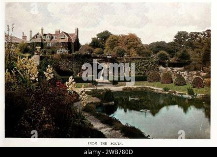 Aus Richtung Süden Sedgwick Park in Gardens Old & New Vol 2 Palette.fm AI. Stockfoto