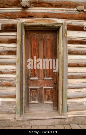 Doorway, Virginia City National Historic Landmark District, Montana Stockfoto