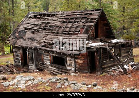 Coolidge Ghost Town, Beaverhead Deerlodge National Forest, Montana Stockfoto