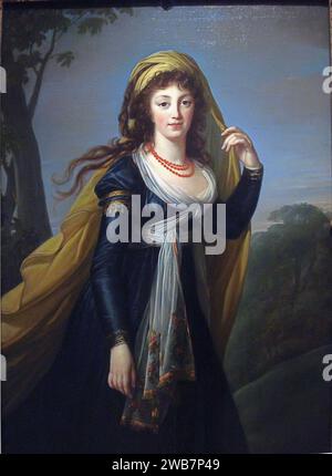 Theresa, Gräfin Kinsky von Marie-Louise-Elisabeth Vigee-Lebrun Stockfoto