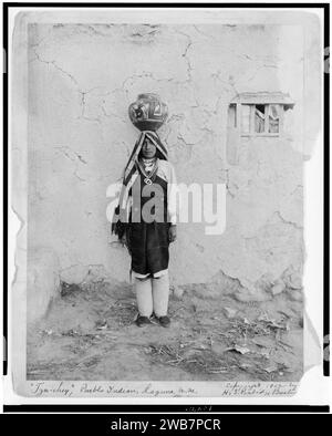 ''Tzu-chey'', Pueblo Indian, Laguna, NEUSEELAND Stockfoto