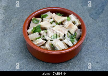 Portugiesischer Pic-Ohr-Salat Stockfoto