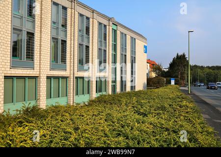 HAGEN, DEUTSCHLAND - 16. SEPTEMBER 2020: Universität Hagen in Deutschland. Die Universität ist auch bekannt als FU Hagen oder FernUniversitat, und ist größte dista Stockfoto