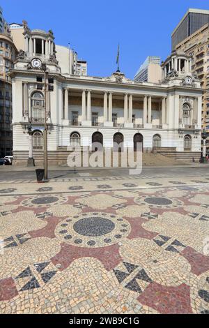 Brasilien - Rio de Janeiro Wahrzeichen Architektur. Gemeindekammer - Gesetzgebungsorgan der Kommunalverwaltung. Stockfoto