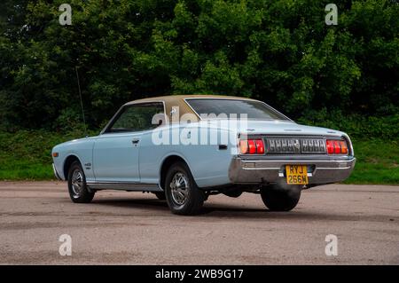 1974 Datsun 260C Coupé, klassischer japanischer Wagen 1970 Stockfoto