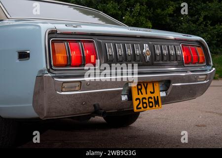 1974 Datsun 260C Coupé, klassischer japanischer Wagen 1970 Stockfoto