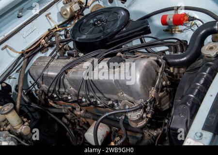 1974 Datsun 260C Coupé, klassischer japanischer Wagen 1970 Stockfoto