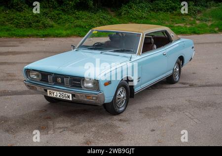 1974 Datsun 260C Coupé, klassischer japanischer Wagen 1970 Stockfoto