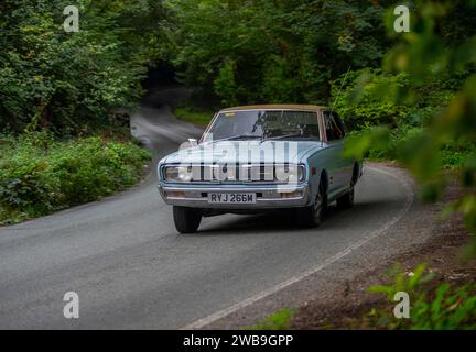 1974 Datsun 260C Coupé, klassischer japanischer Wagen 1970 Stockfoto