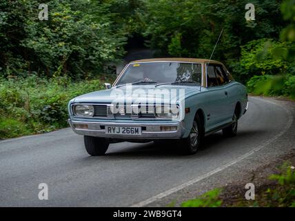 1974 Datsun 260C Coupé, klassischer japanischer Wagen 1970 Stockfoto