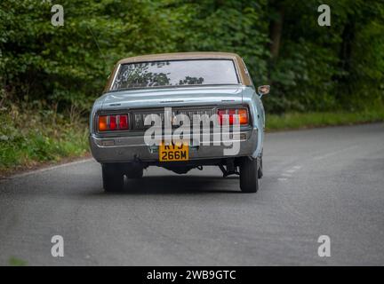 1974 Datsun 260C Coupé, klassischer japanischer Wagen 1970 Stockfoto