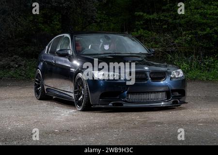 E9X (E90/E92) BMW M3 Limousine Performance Car Stockfoto