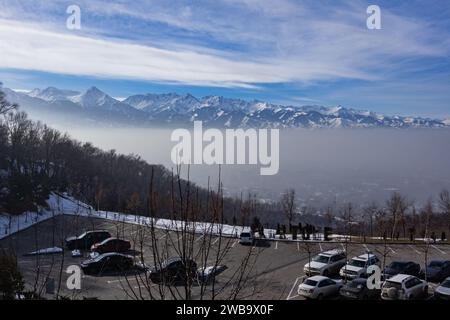 Kasachstan, Almaty, Kok-Tobe Stockfoto