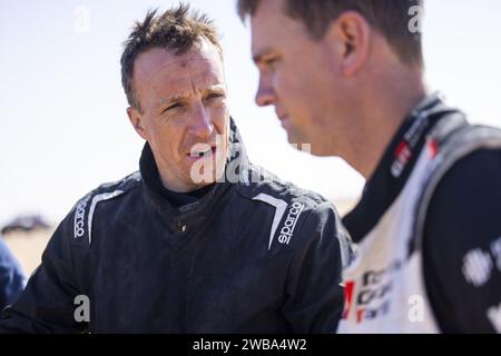 MEEKE Kris (gbr), G-Rally Team, G-Rally Team OT3, FIA Challenger, Porträt während der vierten Etappe der Dakar 2024 am 9. Januar 2024 zwischen Al Salamiya und Al-Hofuf, Saudi Arabien Stockfoto