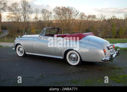 1960 Rolls Royce Silver Cloud Cabriolet britischer Klassiker Stockfoto
