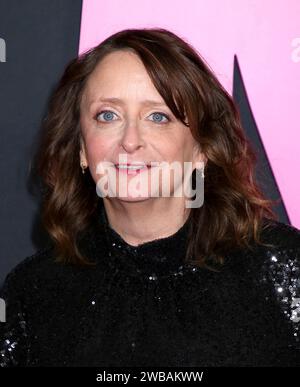 New York City, USA. Januar 2024. Rachel Dratch nahm an der „Mean Girls“ Global Premiere am 8. Januar 2024 am AMC Lincoln Square in New York Teil © Steven Bergman/AFF-USA.COM Credit: AFF/Alamy Live News Stockfoto