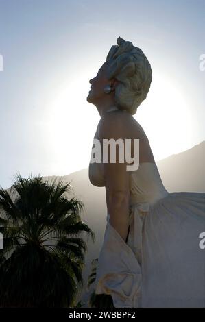 Marilyn Monroe Statue in Palm Springs, CA., USA Stockfoto