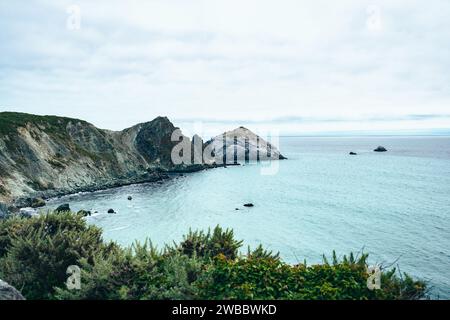 Big Sur Cliffside Stockfoto