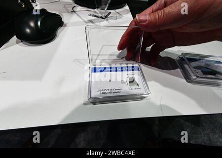 Las Vegas, NV, USA. Januar 2024. Blick auf die CES 2024 im Las Vegas Convention Center in Las Vegas, Nevada, am 9. Januar 2024. Quelle: Dee Cee Carter/Media Punch/Alamy Live News Stockfoto