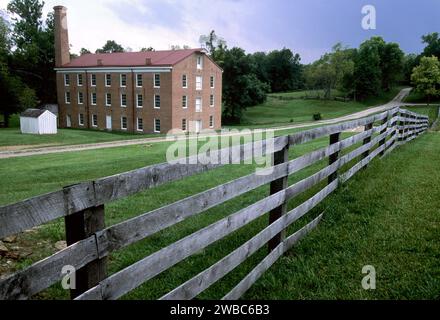 Watkins Woolen Mill, Watkins Woolen Mill State Historic Site, Missouri Stockfoto