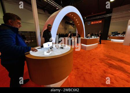 Las Vegas, NV, USA. Januar 2024. Blick auf die CES 2024 im Las Vegas Convention Center in Las Vegas, Nevada, am 9. Januar 2024. Quelle: Dee Cee Carter/Media Punch/Alamy Live News Stockfoto