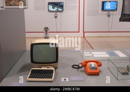 Museum von Jugoslawien: 25 Mai Halle, Innenraum. Belgrad, Serbien. Stockfoto