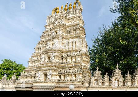 Shweta Varahaswamy Tempel im Mysore Palace Komplex. Stockfoto