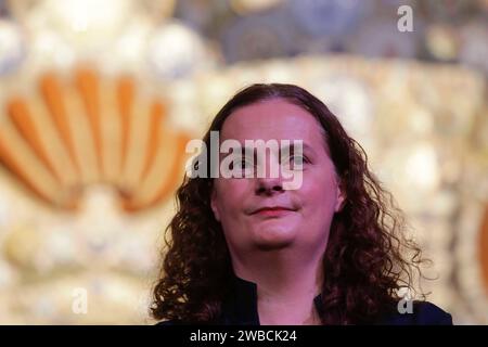 Mexiko-Stadt, Mexiko. Januar 2024. Irischer Botschafter in Mexiko, Maeve von Heynitz. Quelle: Luis E Salgado/Alamy Live News Stockfoto