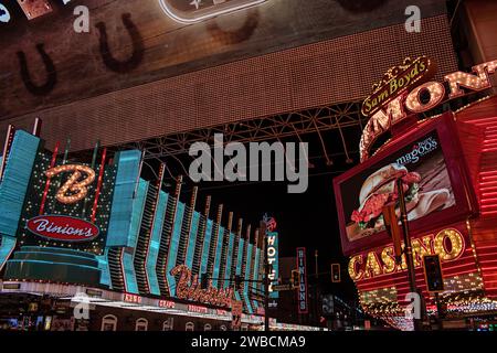 Fremont Street Experience. Downtown Las Vegas, Nevada Stockfoto