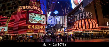 Fremont Street Experience. Downtown Las Vegas, Nevada Stockfoto