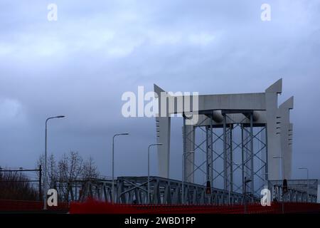 Brücken in Dordrecht City, Niederlande Stockfoto