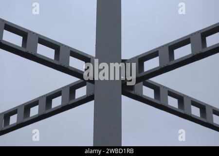 Brücken in Dordrecht City, Niederlande Stockfoto