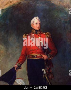 König Wilhelm IV. (1765–1837), von Großbritannien und Hannover, regierte (1830–1837), Porträtgemälde in Öl auf Leinwand von William Salter, 1834-1840 Stockfoto