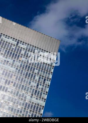 Der denkmalgeschützte Sheffield Arts Tower, Sheffield University, South Yorkshire, Vereinigtes Königreich Stockfoto