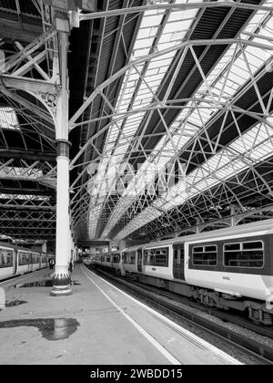 London Bridge Station vor dem Wiederaufbau, London Stockfoto