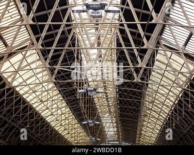 London Bridge Station vor dem Wiederaufbau, London Stockfoto