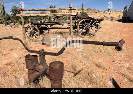 Patina und Rost in Namibia Stockfoto