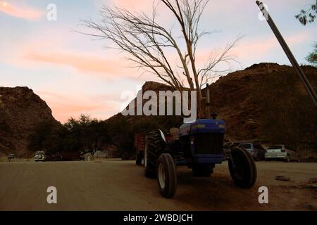 Patina und Rost in Namibia Stockfoto