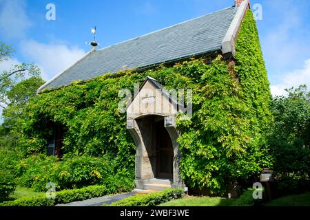 Stein-Bibliothek, Adams National Historical Park, Quincy, Massachusetts Stockfoto