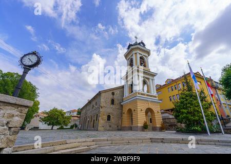 Blick auf die Sveta Bogoroditsa Kirche in Plovdiv, Bulgarien Stockfoto