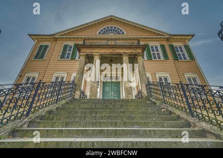 Die Schachtrupp-Villa, Lost Place, Osterode am Harz, Niedersachsen, Deutschland Stockfoto