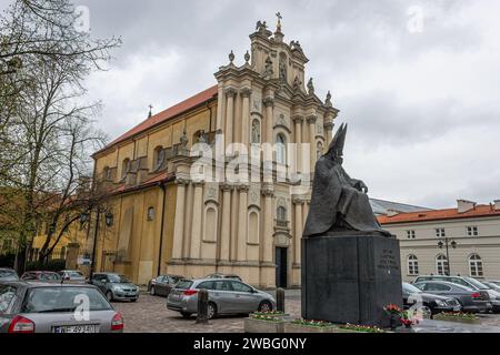 Warschau, Polen. Die Kirche St.. Joseph von den Visitationisten (Polnisch Kosciol Opieki SW. Jozefa W Warszawie) Stockfoto