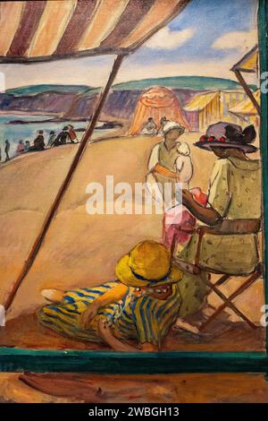 Gemälde "Saint Gildas Point" von Henri Lebasque aus dem Jahre 1922 Stockfoto